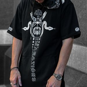 EMANATIONS Short Sleeve Hoodie